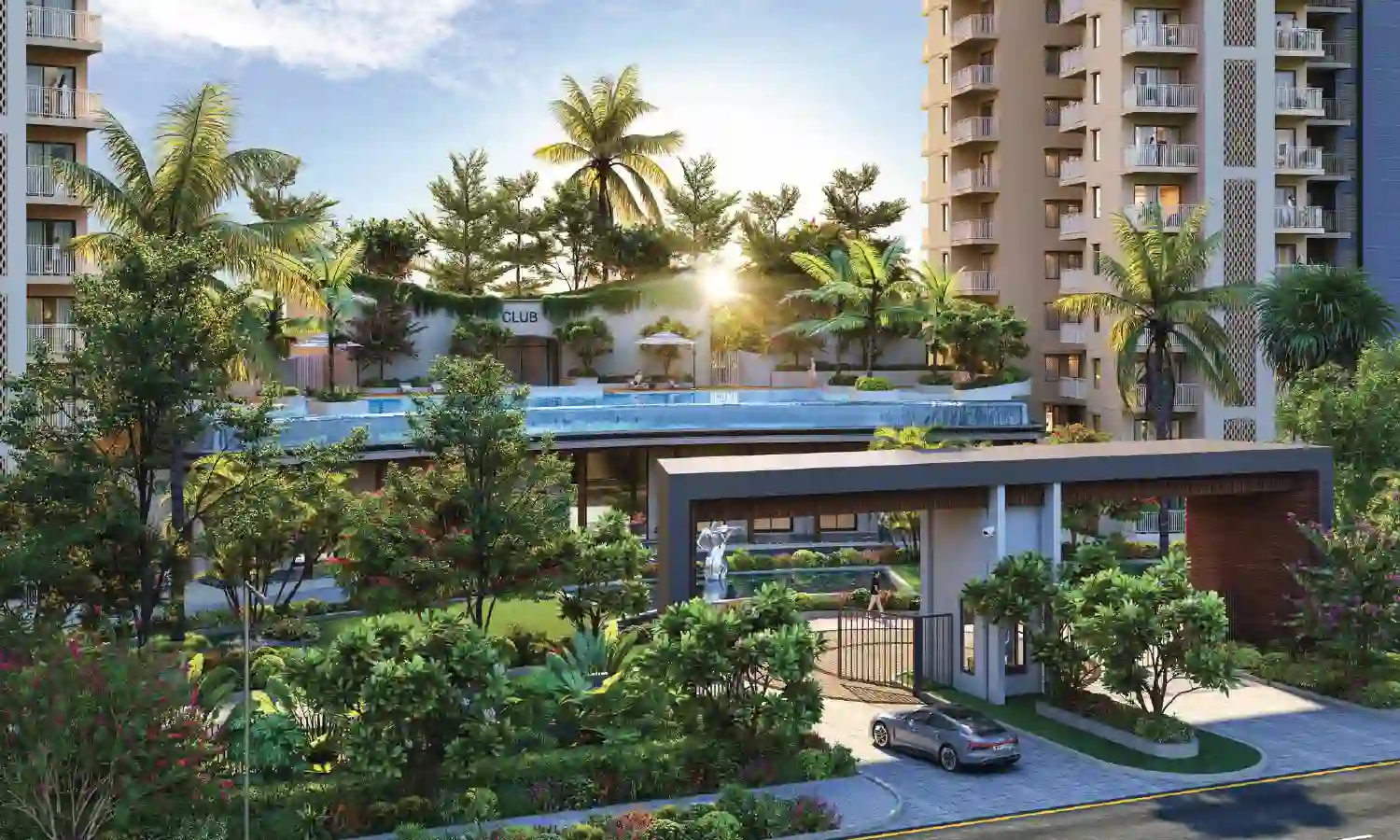 Ashiana Aaroham project view 4